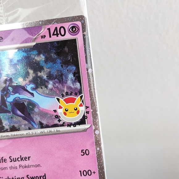 NEW SEALED Ceruledge Promo Card Paldean Fates Pokemon Day 2024 Holo Card - Picture 3 of 7